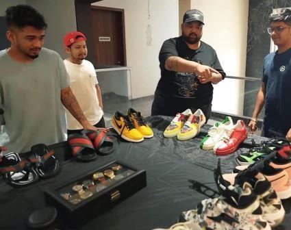 8bit goldy Lokesh Jain shoes collection