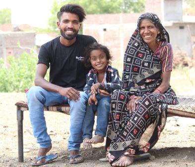 Santosh Rokade family