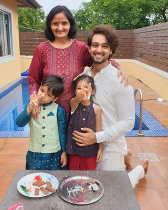 Sourabh Raj Jain family