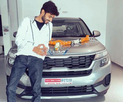 Ayush Yadav Brand New Car