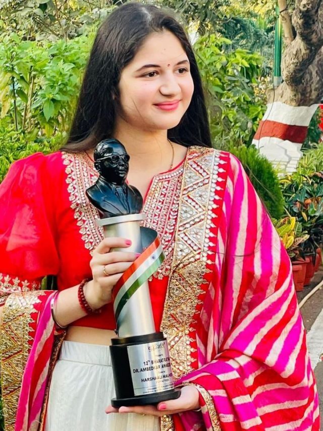 Bajrangi Bhaijaan वाली Munni Harshaali Malhotra Win Bharat Ratna